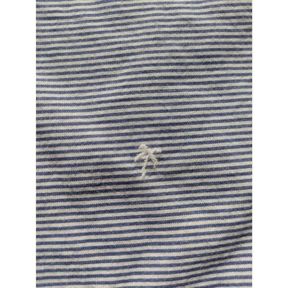 Carhartt WIP Orton Blue & White Striped, BAND COLLAR - Small RARE - Picture 12 of 16